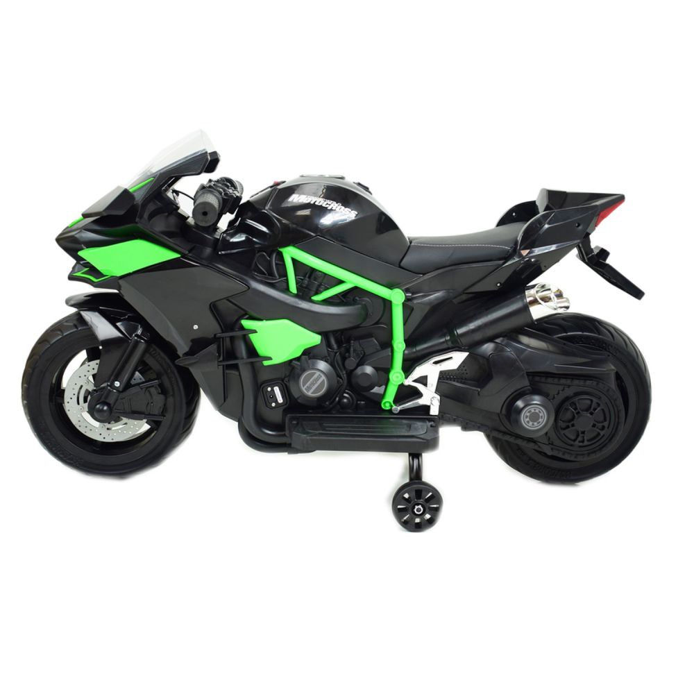 Elektrinis SUPER SPORTINIS MOTOCIKLAS 12 V, EVA/MOTOR-H RATAI