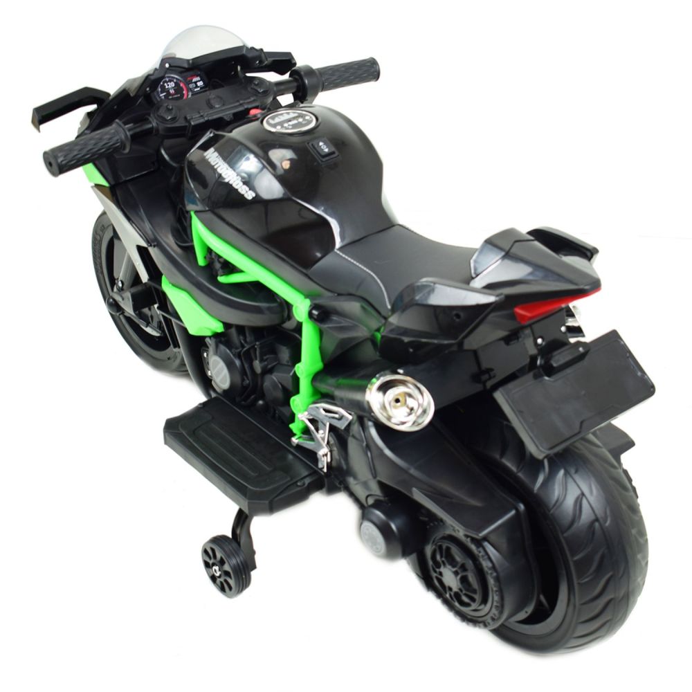 Elektrinis SUPER SPORTINIS MOTOCIKLAS 12 V, EVA/MOTOR-H RATAI