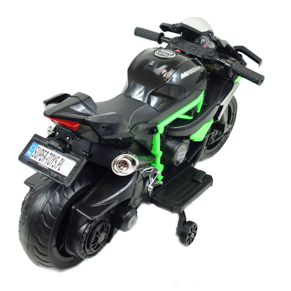 Elektrinis SUPER SPORTINIS MOTOCIKLAS 12 V, EVA/MOTOR-H RATAI