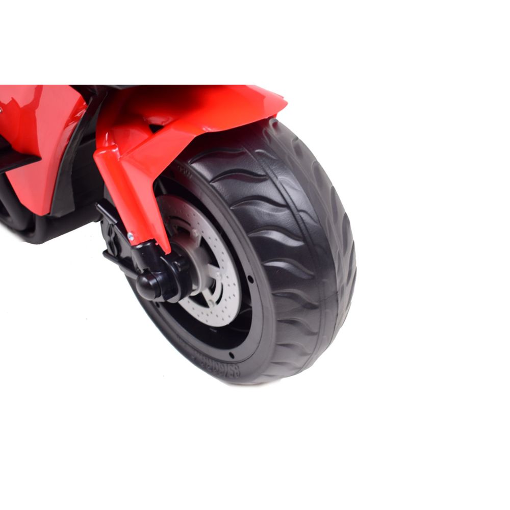 Elektrinis SUPER SPORTINIS MOTOCIKLAS 12 V, EVA/MOTOR-H RATAI