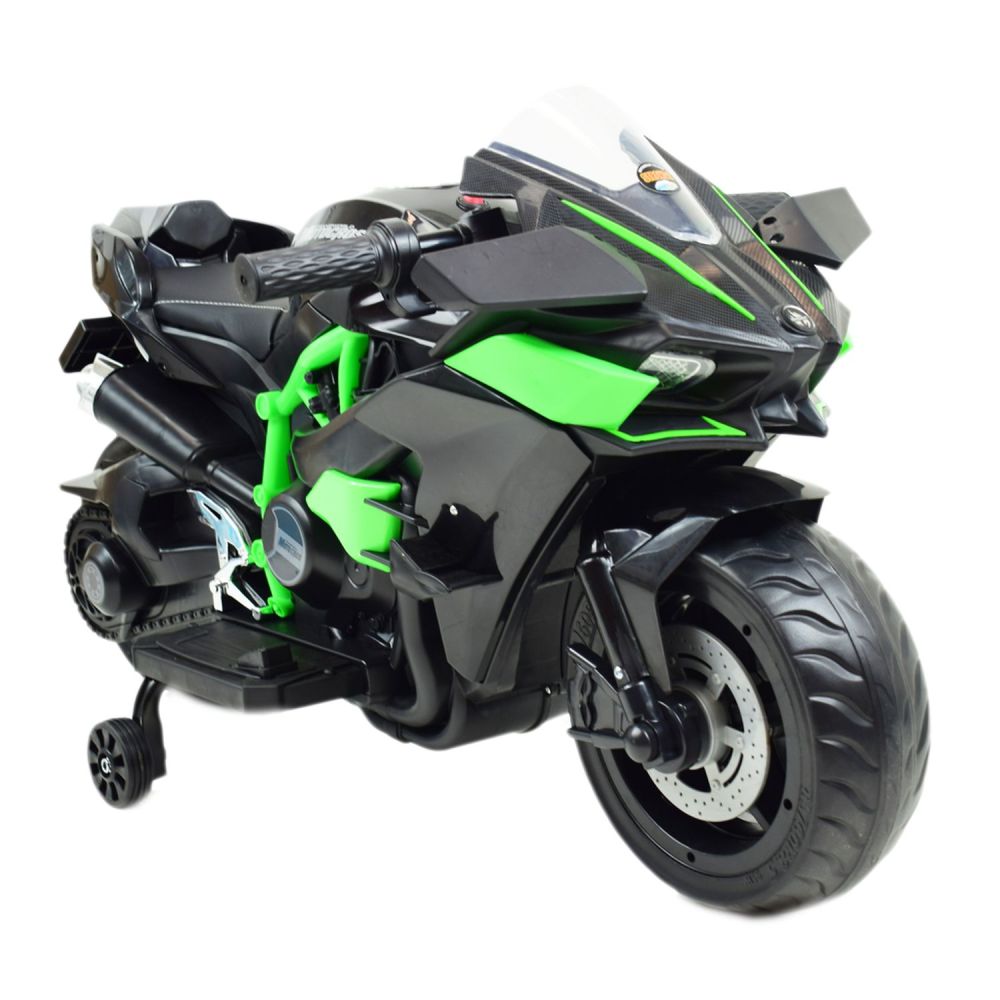 Elektrinis SUPER SPORTINIS MOTOCIKLAS 12 V, EVA/MOTOR-H RATAI