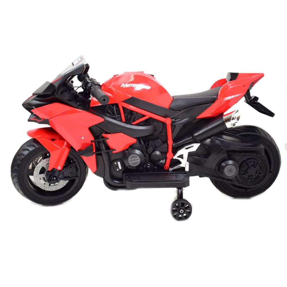 Elektrinis SUPER SPORTINIS MOTOCIKLAS 12 V, EVA/MOTOR-H RATAI