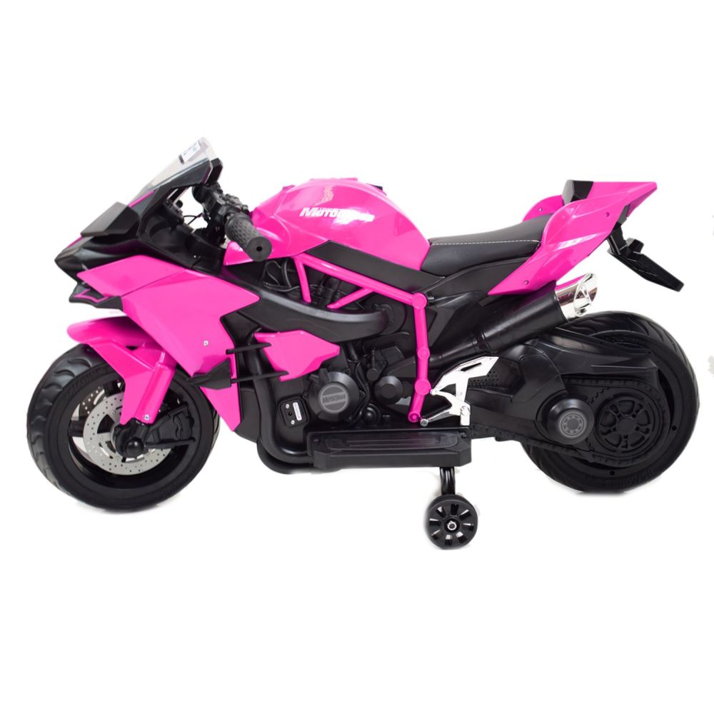 Elektrinis SUPER SPORTINIS MOTOCIKLAS 12 V, EVA/MOTOR-H RATAI