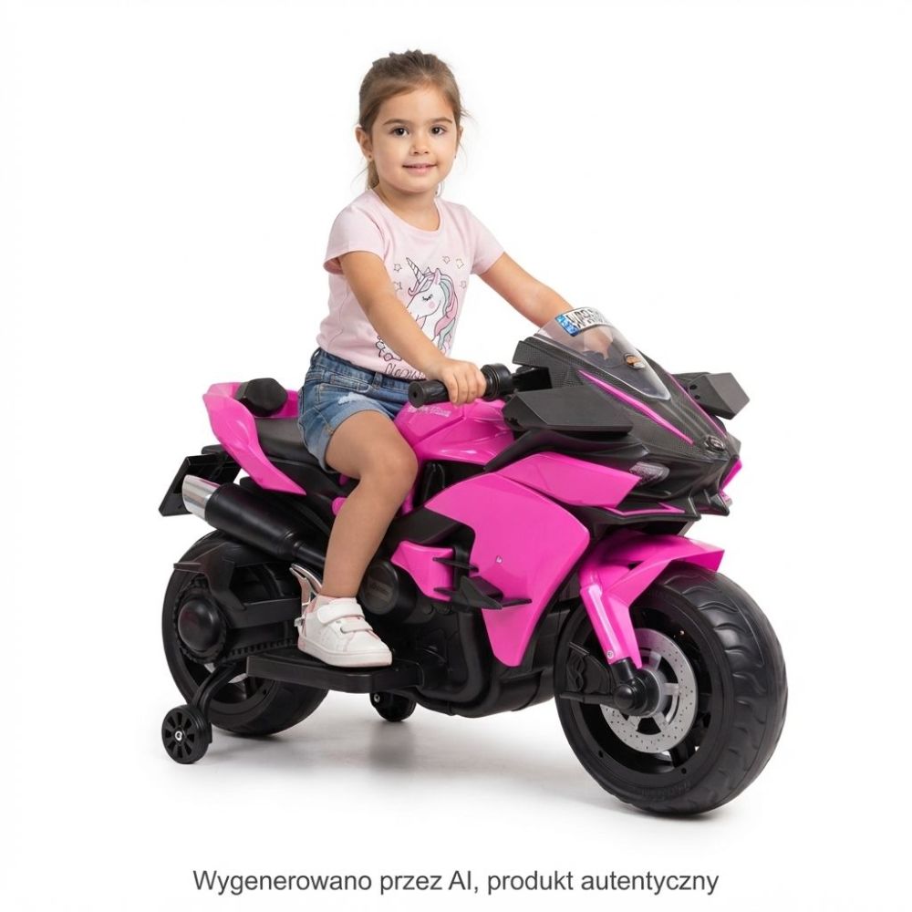 Elektrinis SUPER SPORTINIS MOTOCIKLAS 12 V, EVA/MOTOR-H RATAI