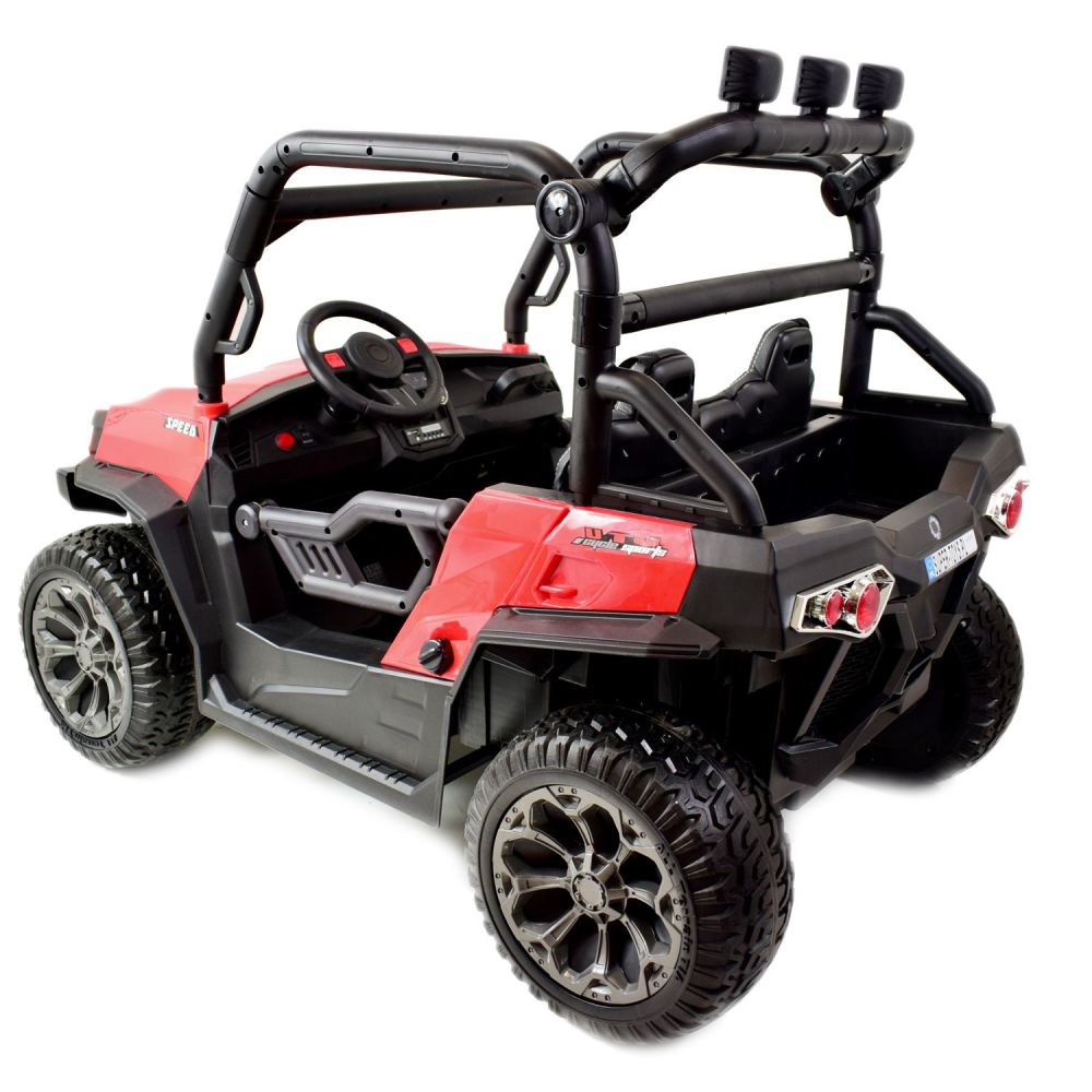 Dvivietis elektrinis Mega Buggy UTV 7988-HIGH, Red