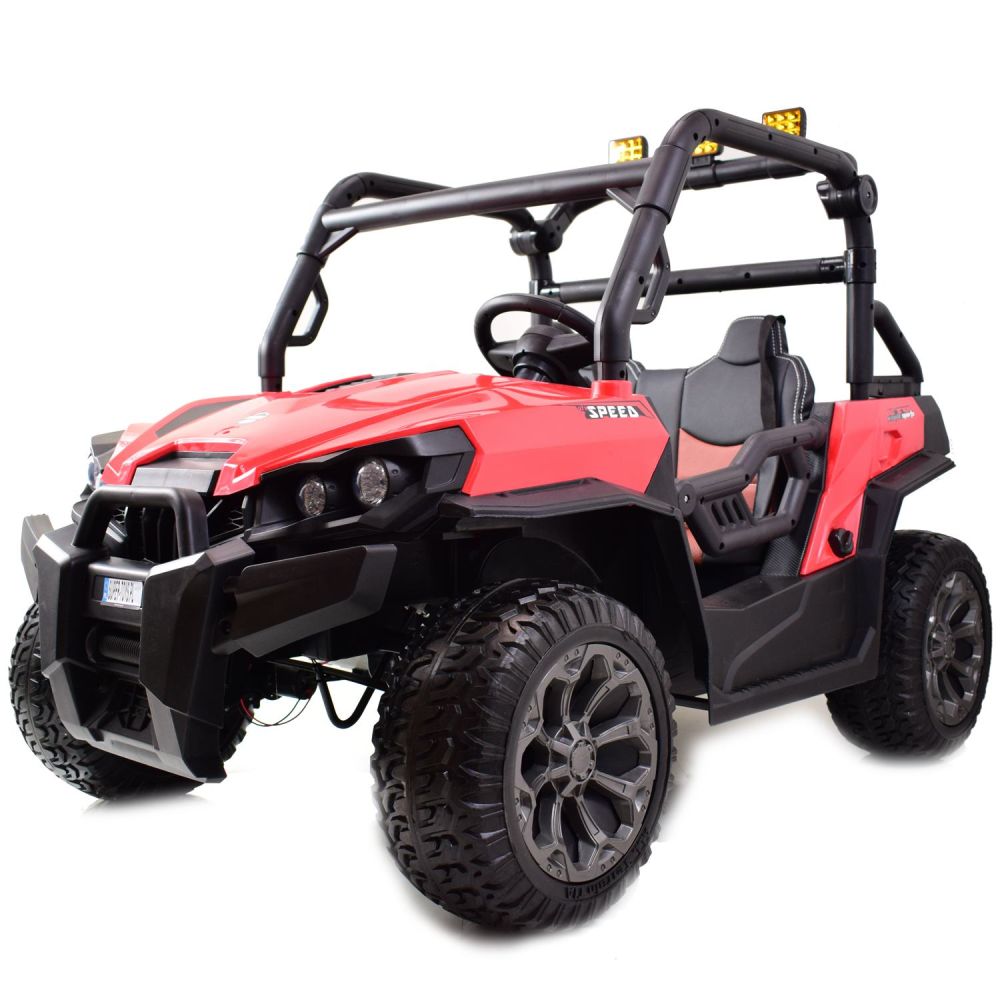 Dvivietis elektrinis Mega Buggy UTV 7988-HIGH, Red