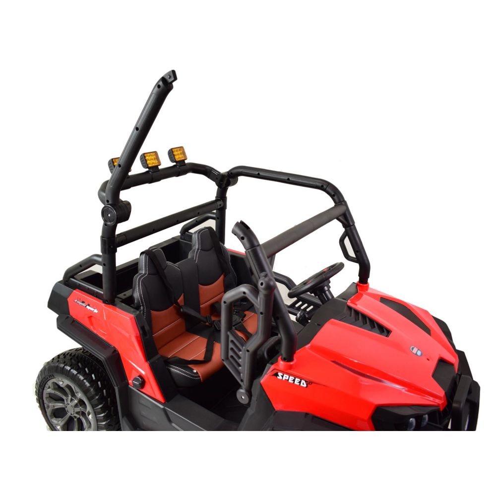 Dvivietis elektrinis Mega Buggy UTV 7988-HIGH, Red