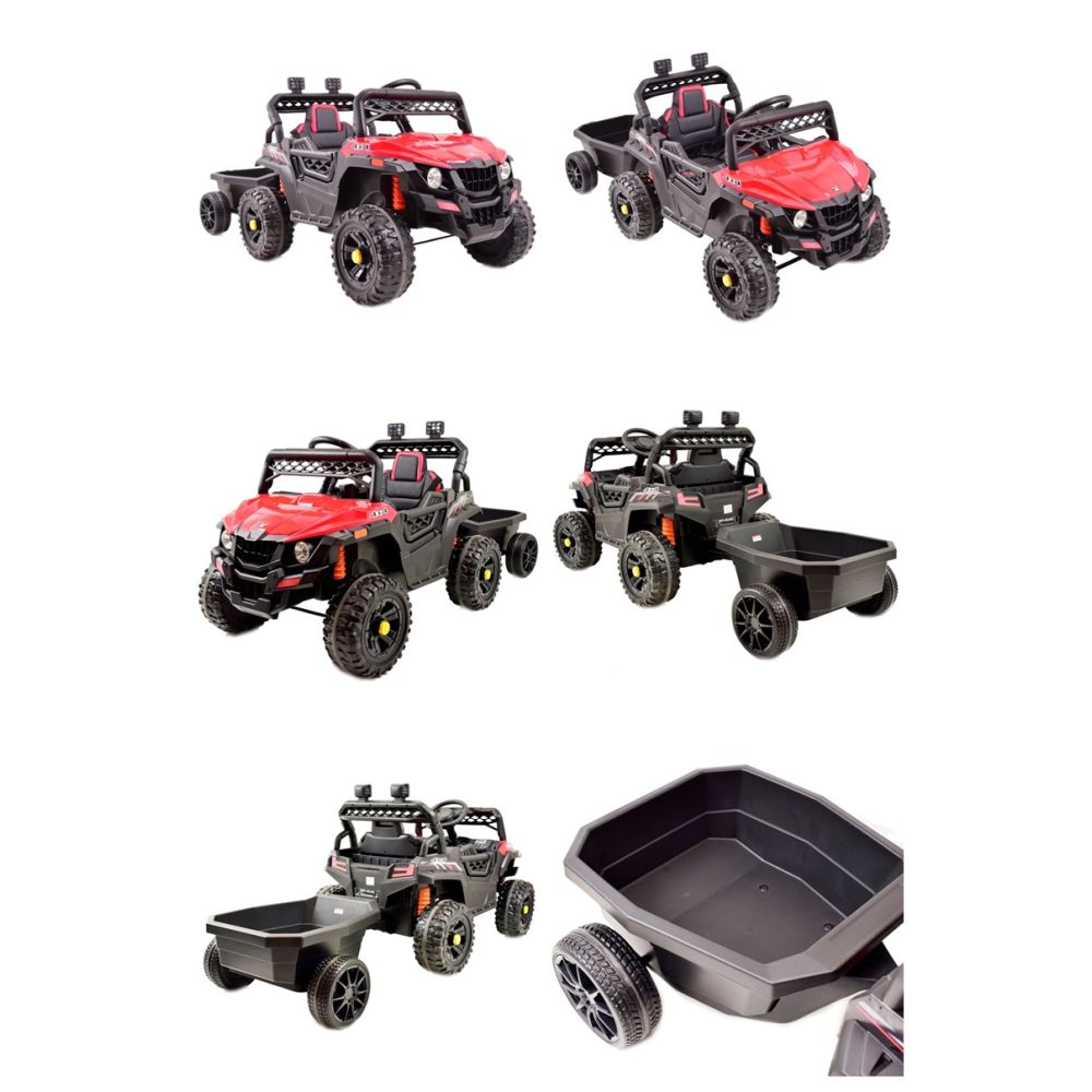 NAUJAUSIAS BUGGY SU PRIEKABE, NUOTOLINIO VALDYMO PULTU, FM RADIJU / BDM0929AL