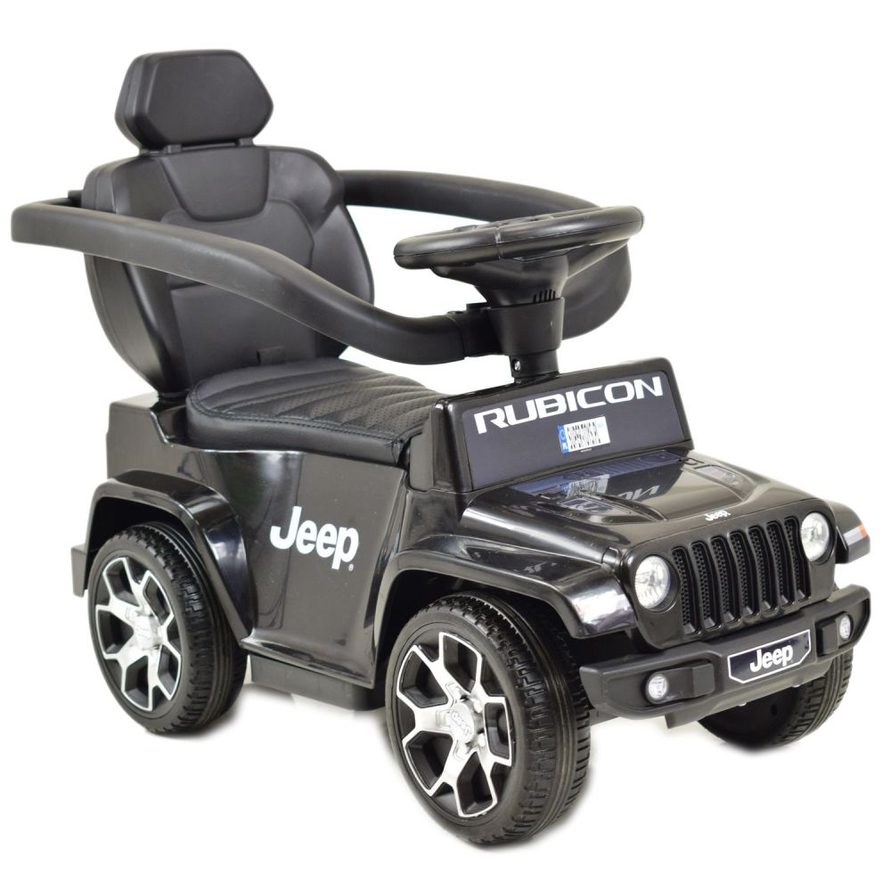 Paspiriama elektrinė mašinėlė „JEEP RUBICON“, STOGELIS, GARSO EFEKTAI / DKP