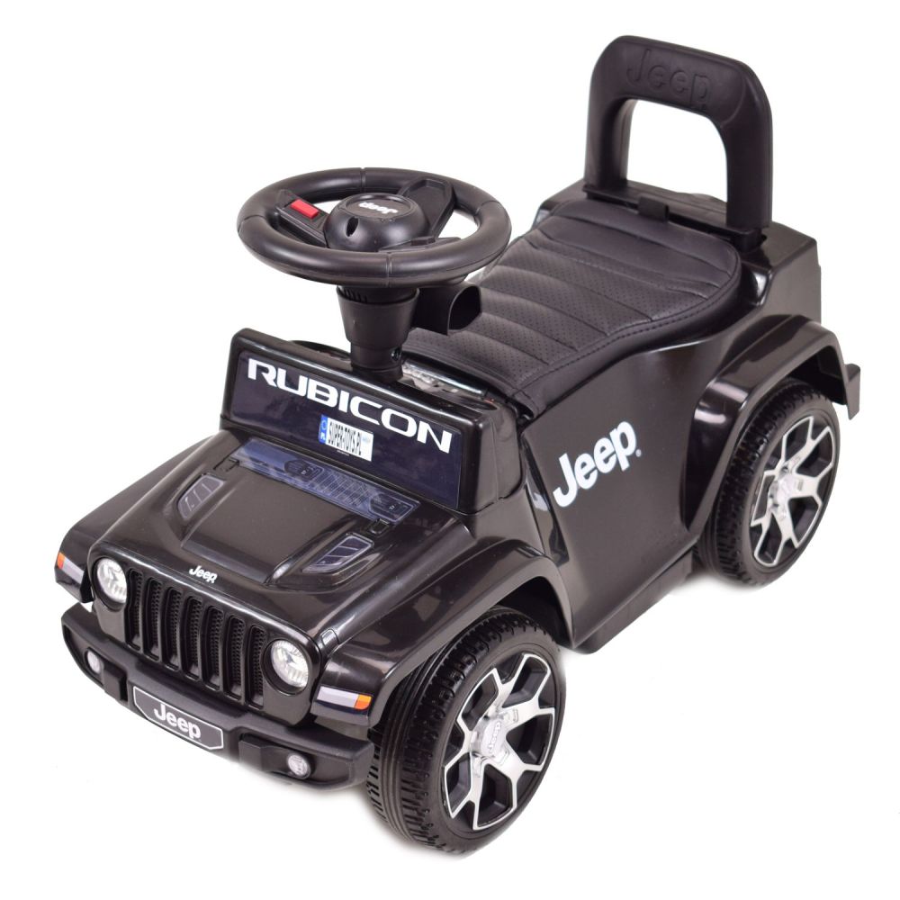 Paspiriama elektrinė mašinėlė „JEEP RUBICON“, STOGELIS, GARSO EFEKTAI / DKP