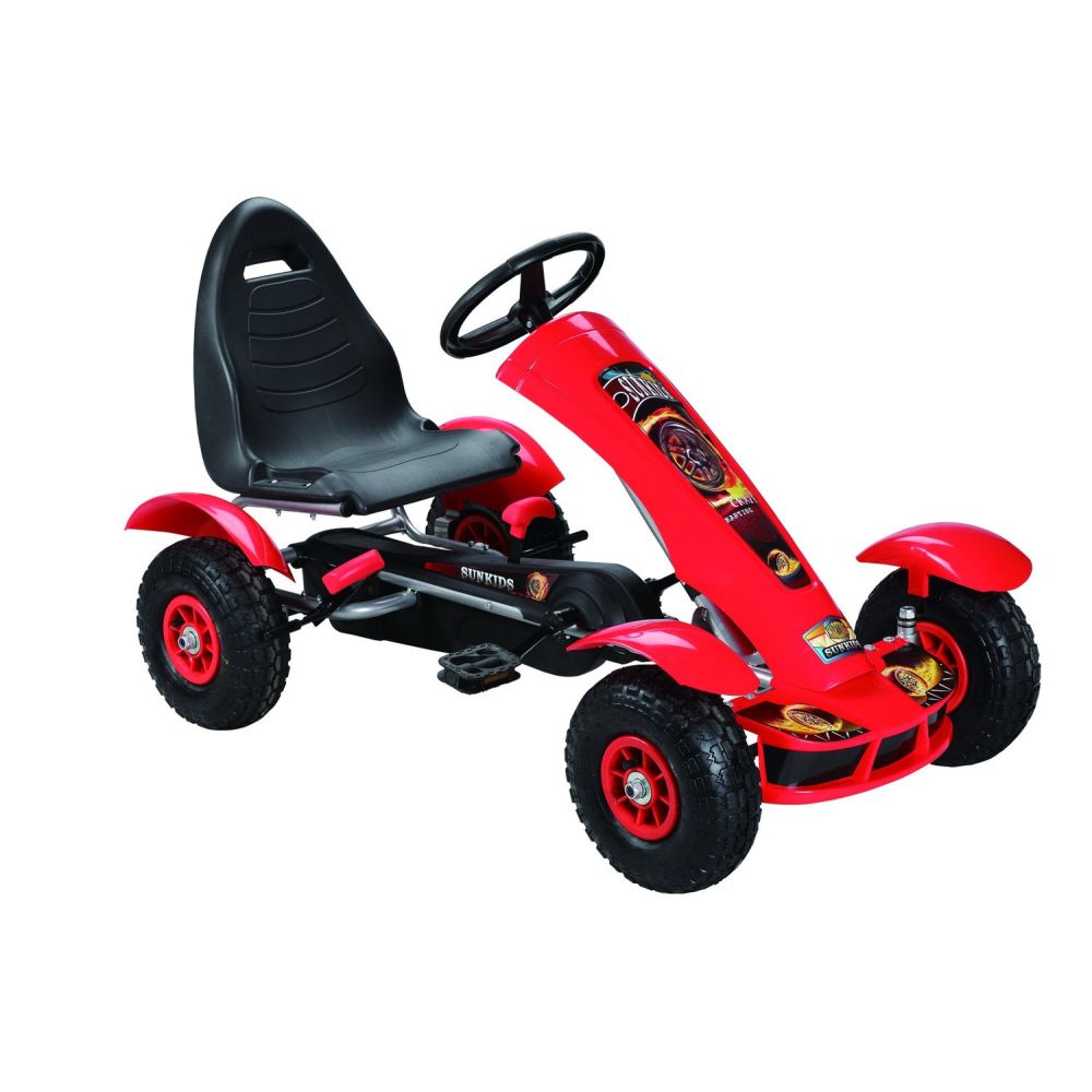 DIDELIS „FORMULA“ PEDALINIS KARTINGAS, SU RATŲ POMPA / F-618