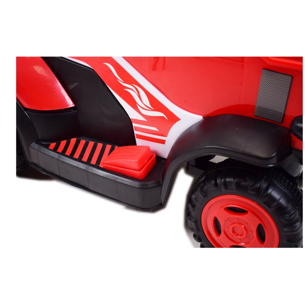 Pierwszy traktor na akumulator z przyczepą - jeździk/XZ2888