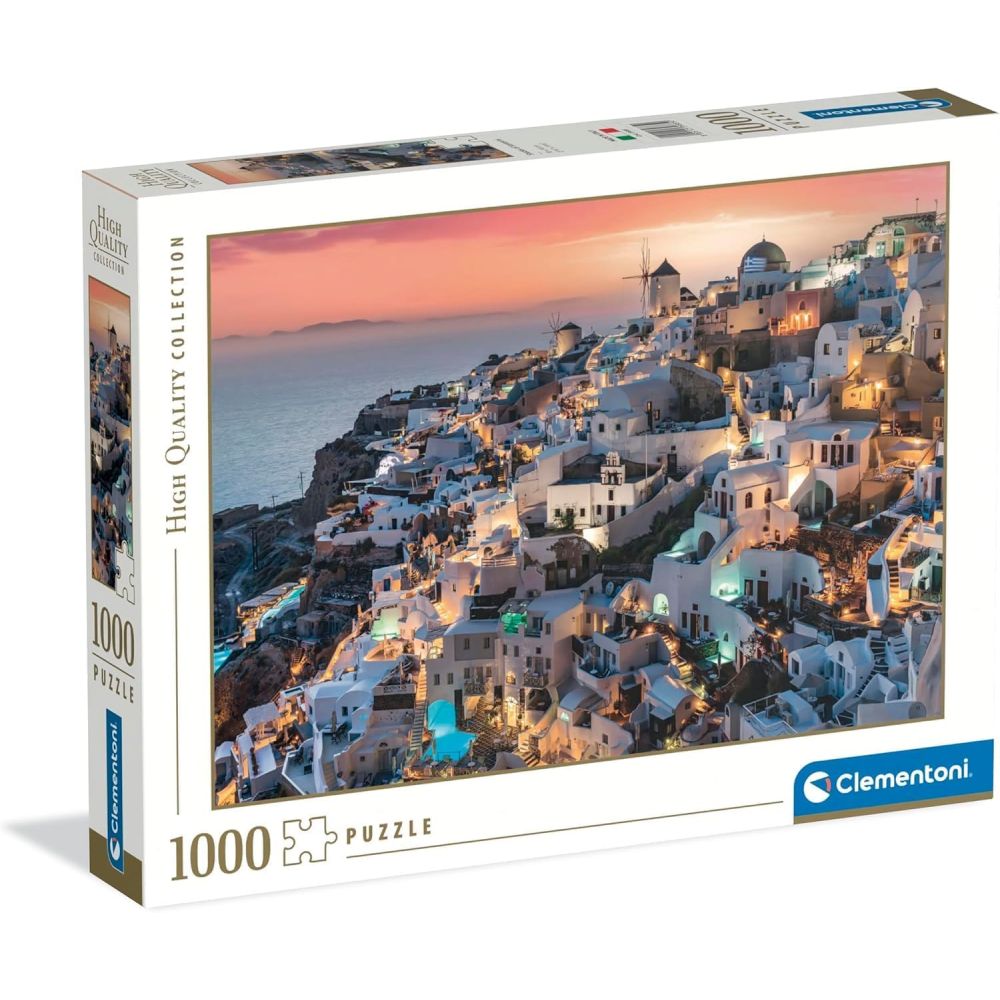 Clementoni 39885 High Quality Puzzle 1000 Elementów - Shades of Santorini
