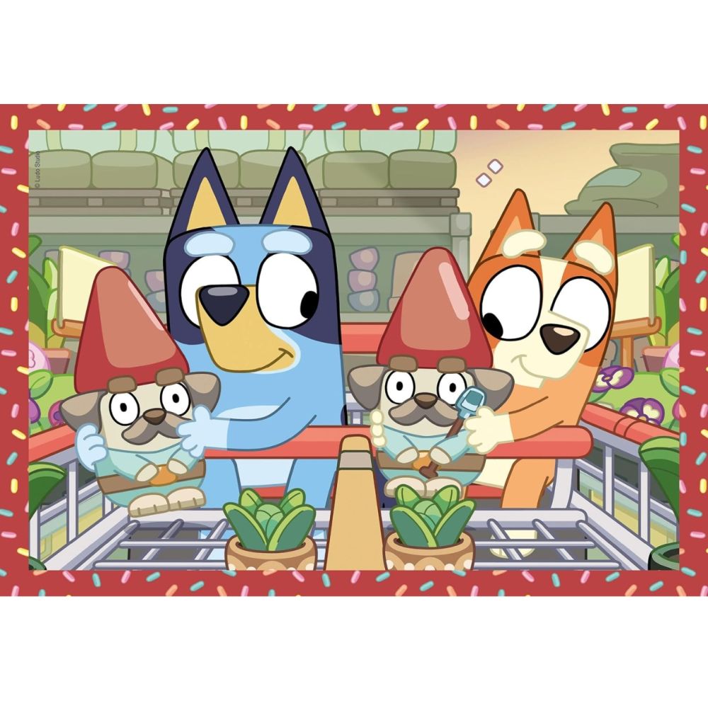 Clementoni 21530 Puzzle 4 w 1 Bluey