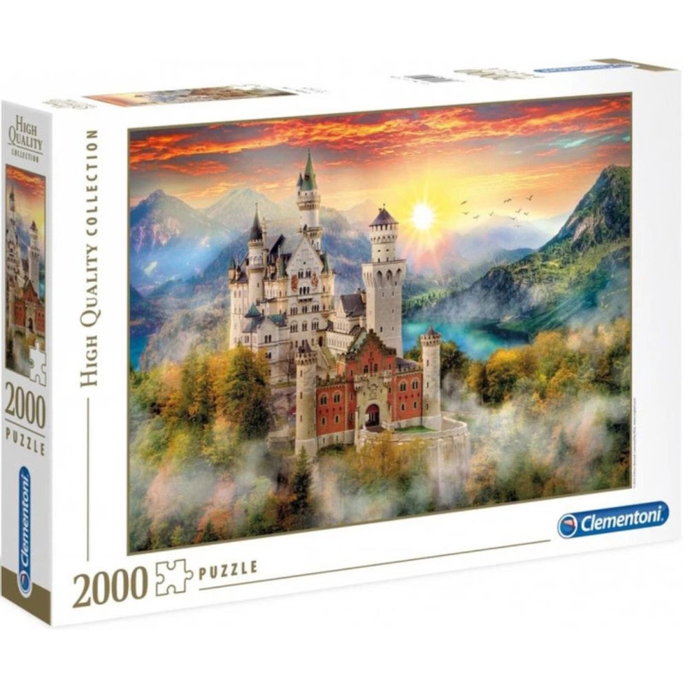 Clementoni 32559 Puzzle 2000 El HQ Neuschwanstein