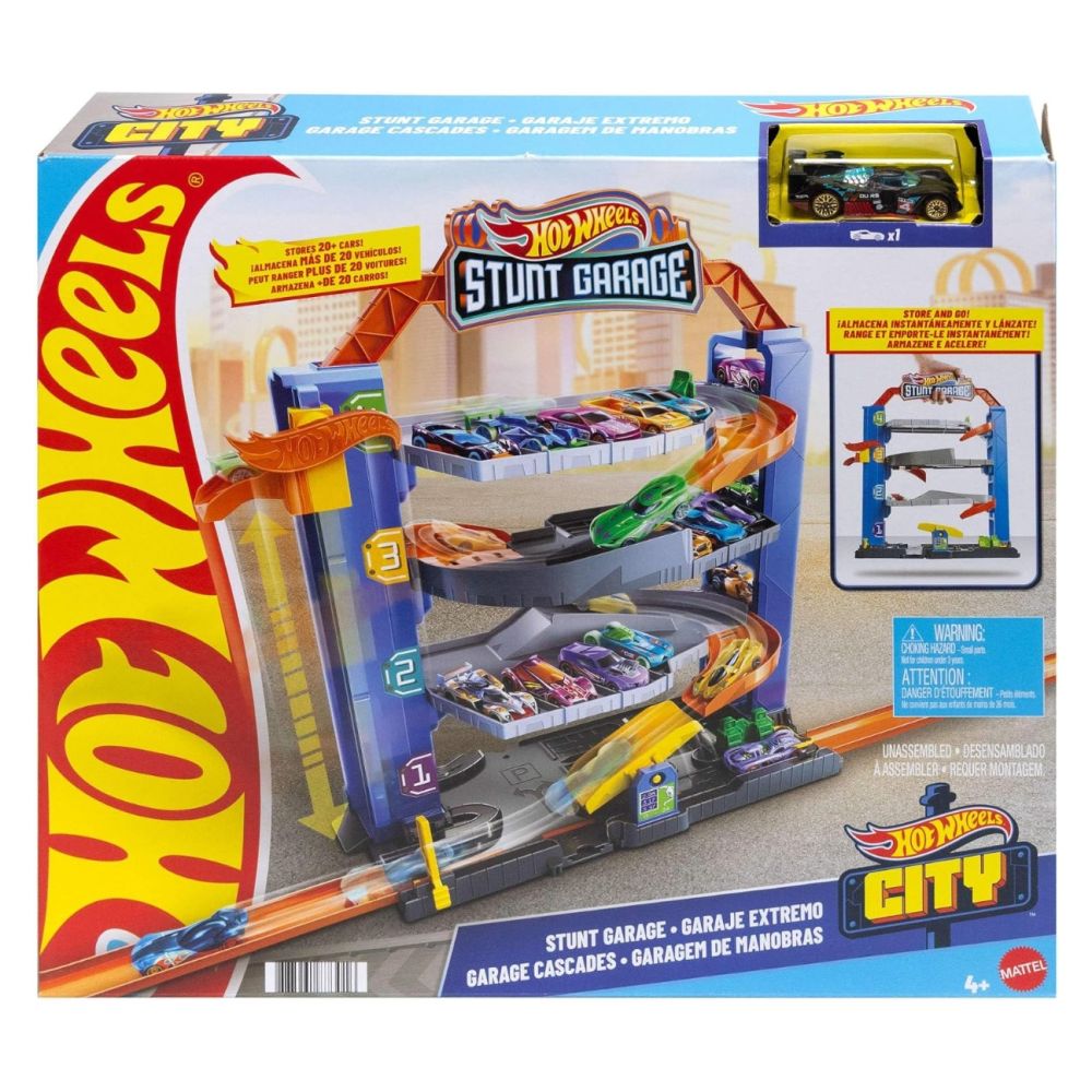 Mattel GNL70 Hot Wheels City Garaż Kaskaderski