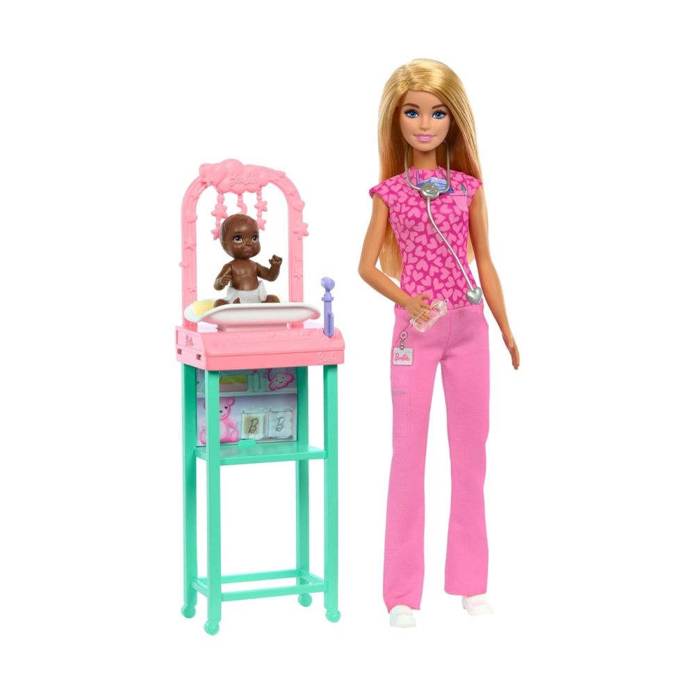Mattel JCR72 Barbie Lalka Pediatra