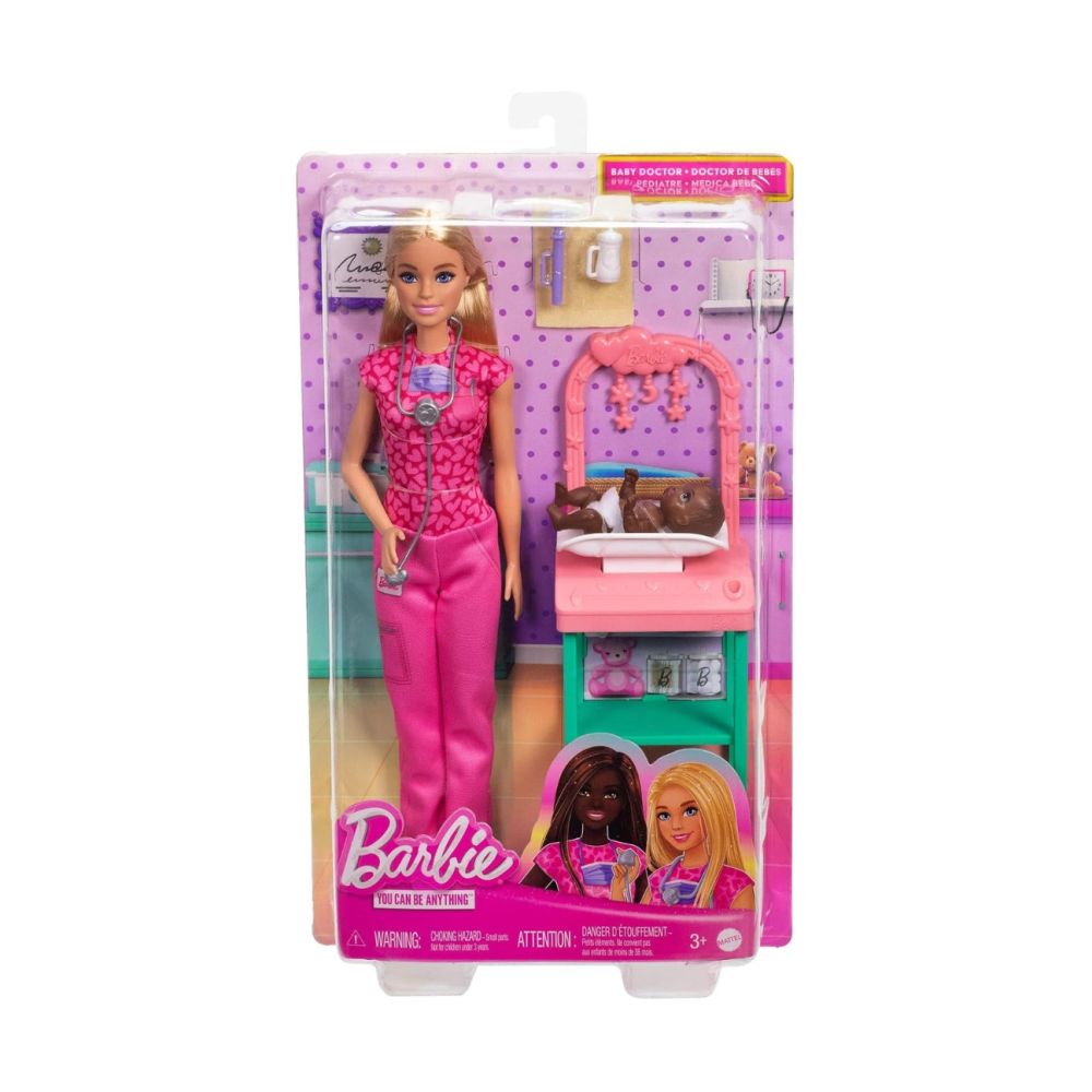 Mattel JCR72 Barbie Lalka Pediatra