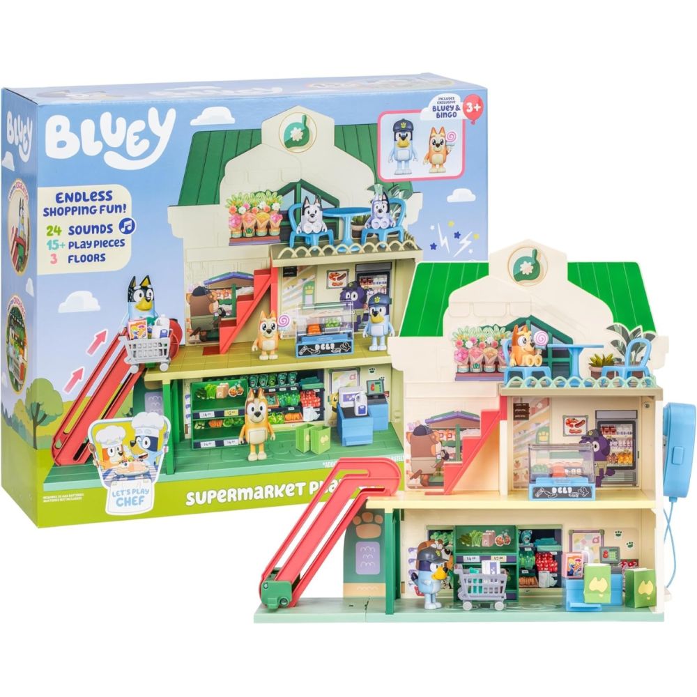 Moose Toys 18918 Bluey Supermarket