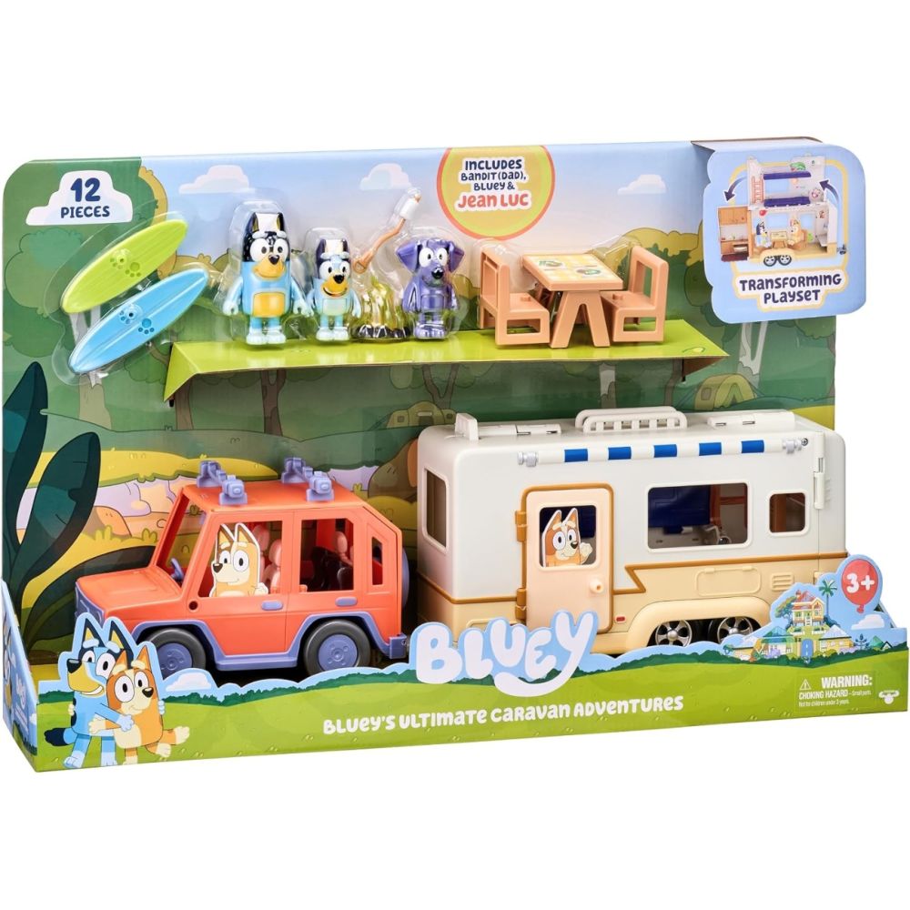 Moose Toys 13096 Bluey Zestaw Cruiser Kamper