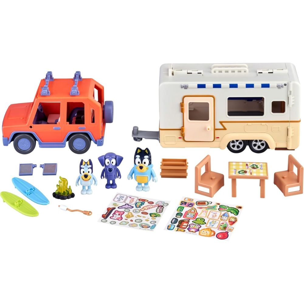 Moose Toys 13096 Bluey Zestaw Cruiser Kamper