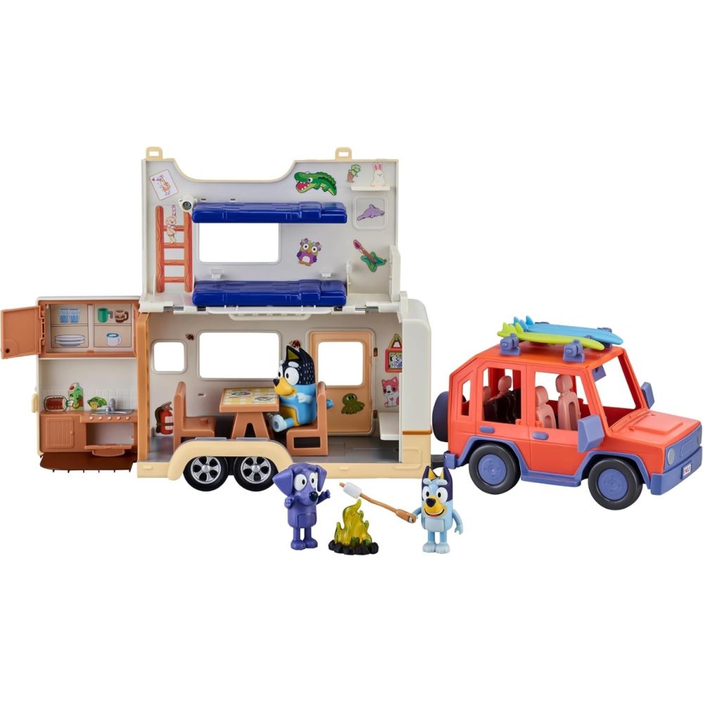 Moose Toys 13096 Bluey Zestaw Cruiser Kamper