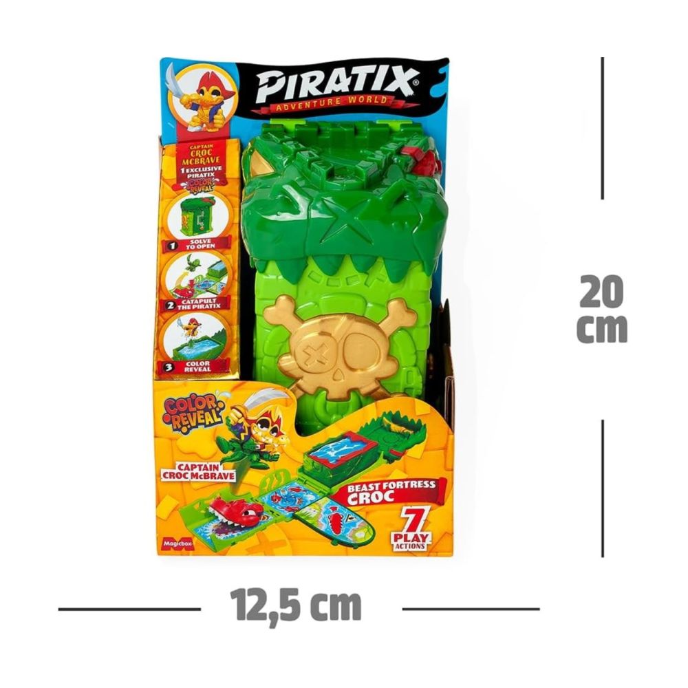 Magic Box PPXSP116IN81 Piratix Forteca Piracka Beast Fortress Croc