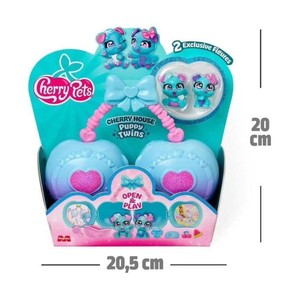 Magic Box PCPSP112IN10 Cherry Pets Domek Puppy Twins