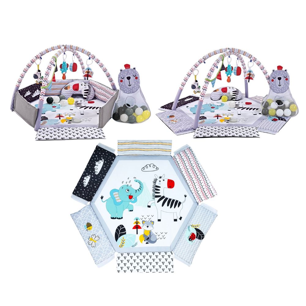 TinyMini CC9639 Mata edukacyjna Śpiący Miś