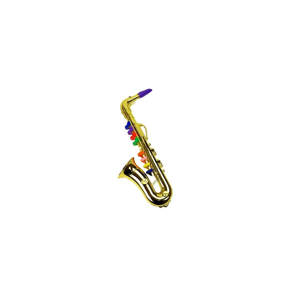 Zabawkowy Saksofon instrument w kolorze złotym