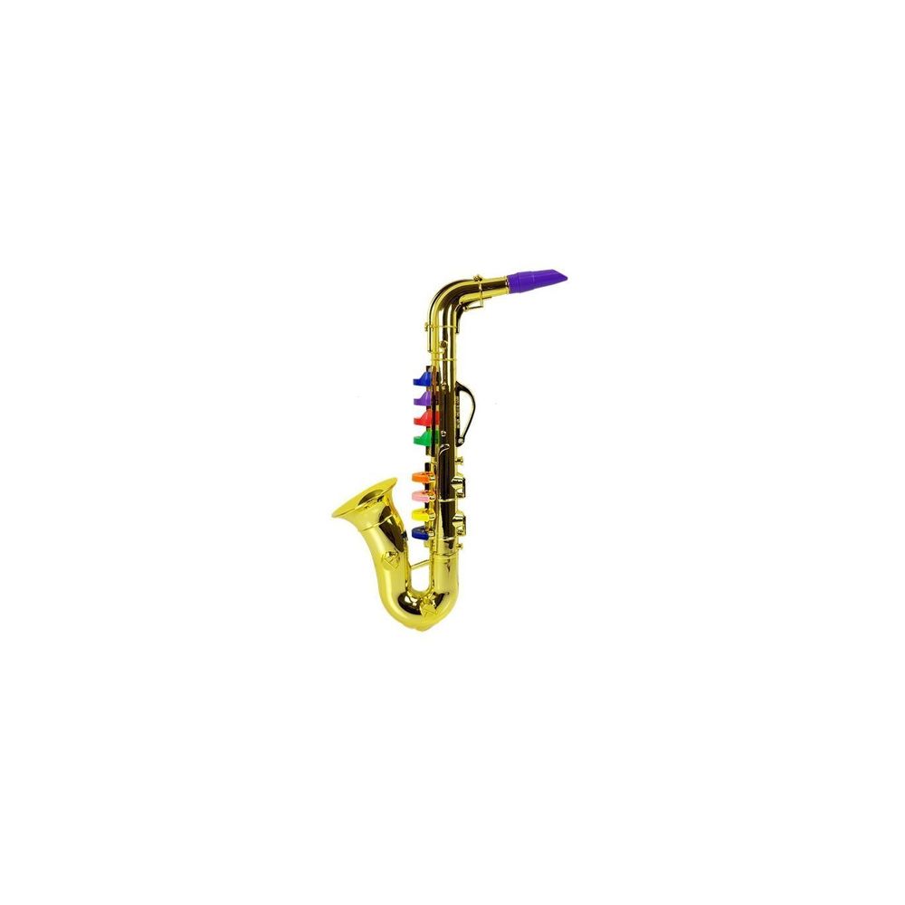 Zabawkowy Saksofon instrument w kolorze złotym