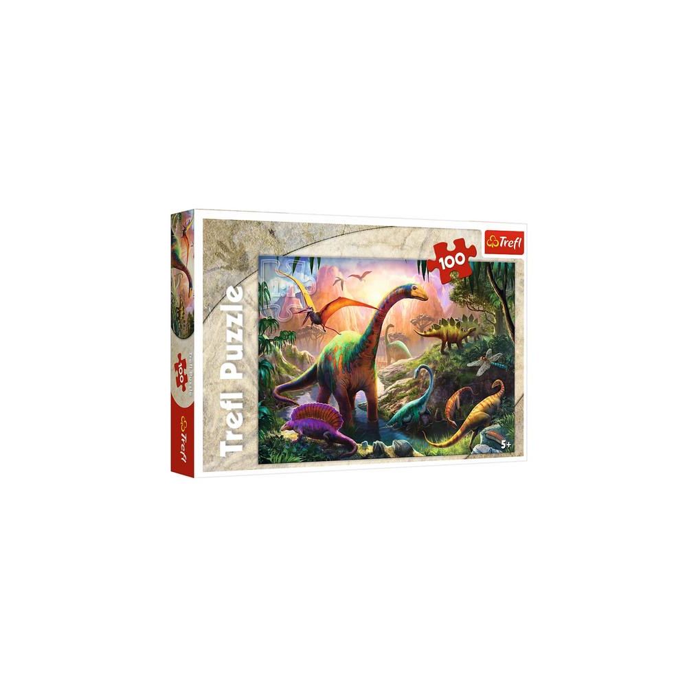 Puzzle - 100 - Świat dinozaurów - Trefl 16277