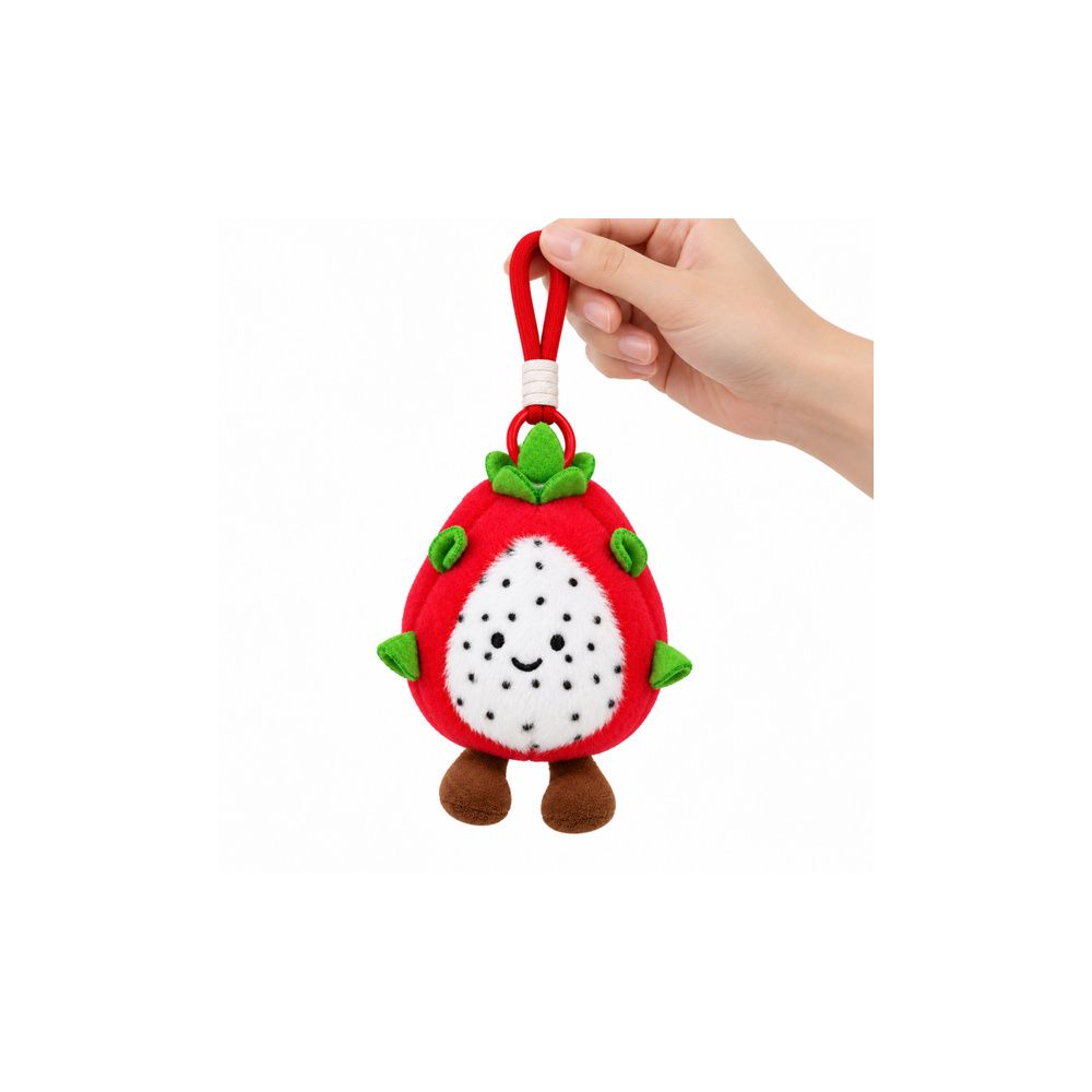 Pluszowy Brelok Smoczy Owoc Pitaya Maskotka Z Karabińczykiem 12 cm