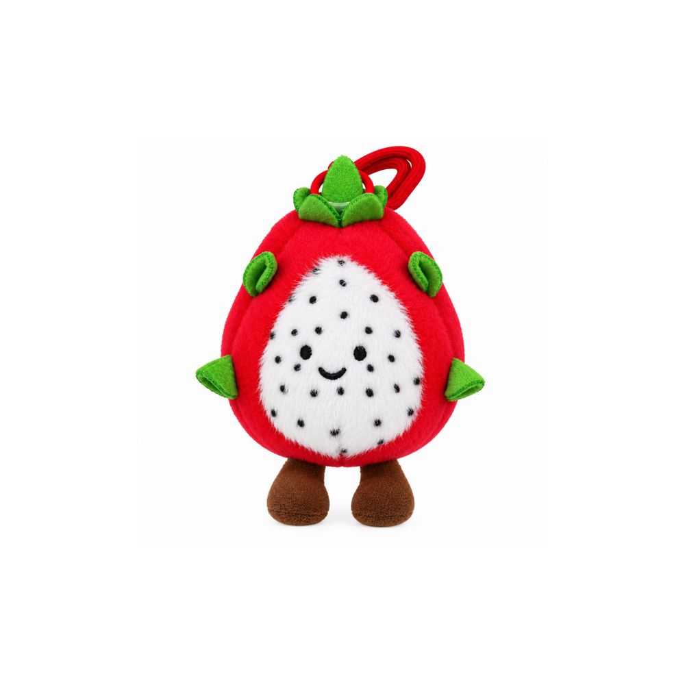 Pluszowy Brelok Smoczy Owoc Pitaya Maskotka Z Karabińczykiem 12 cm