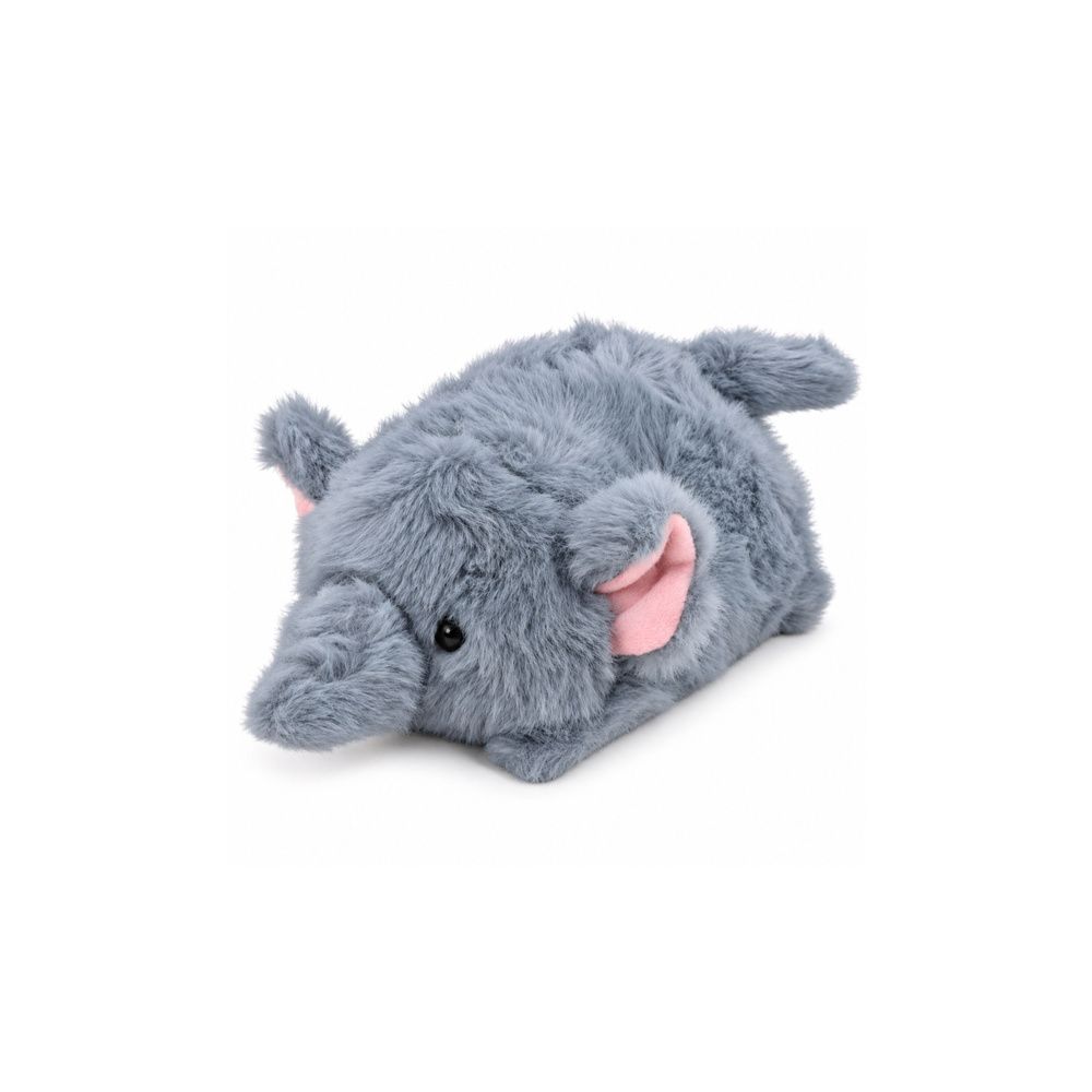 Mały Pluszowy Słonik Czerwona Przytulanka Maskotka Zwierzątko Szary 16 cm