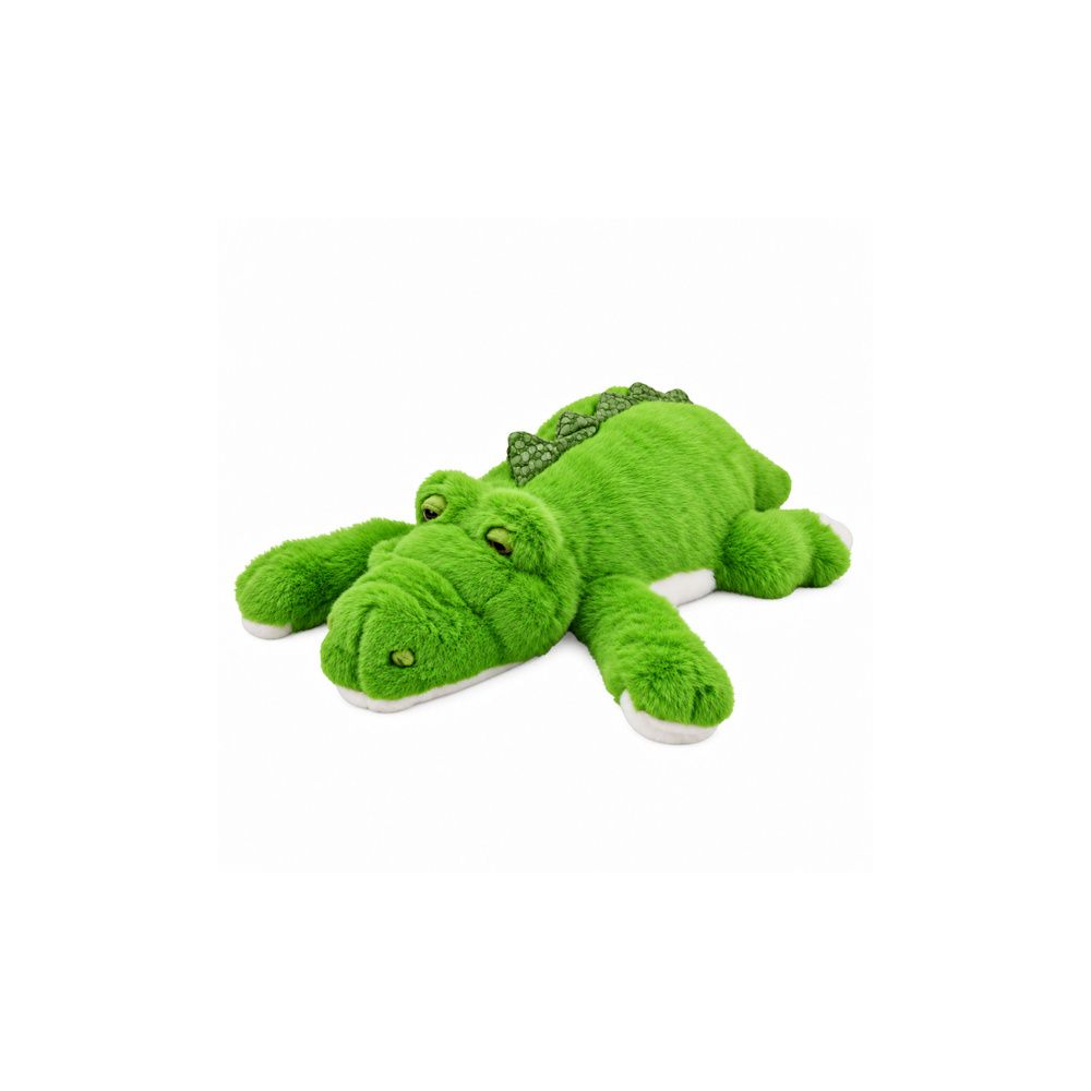 Pluszowy Krokodyl Maskotka Przytulanka Obciążeniowe Łapki Zielony 45 cm