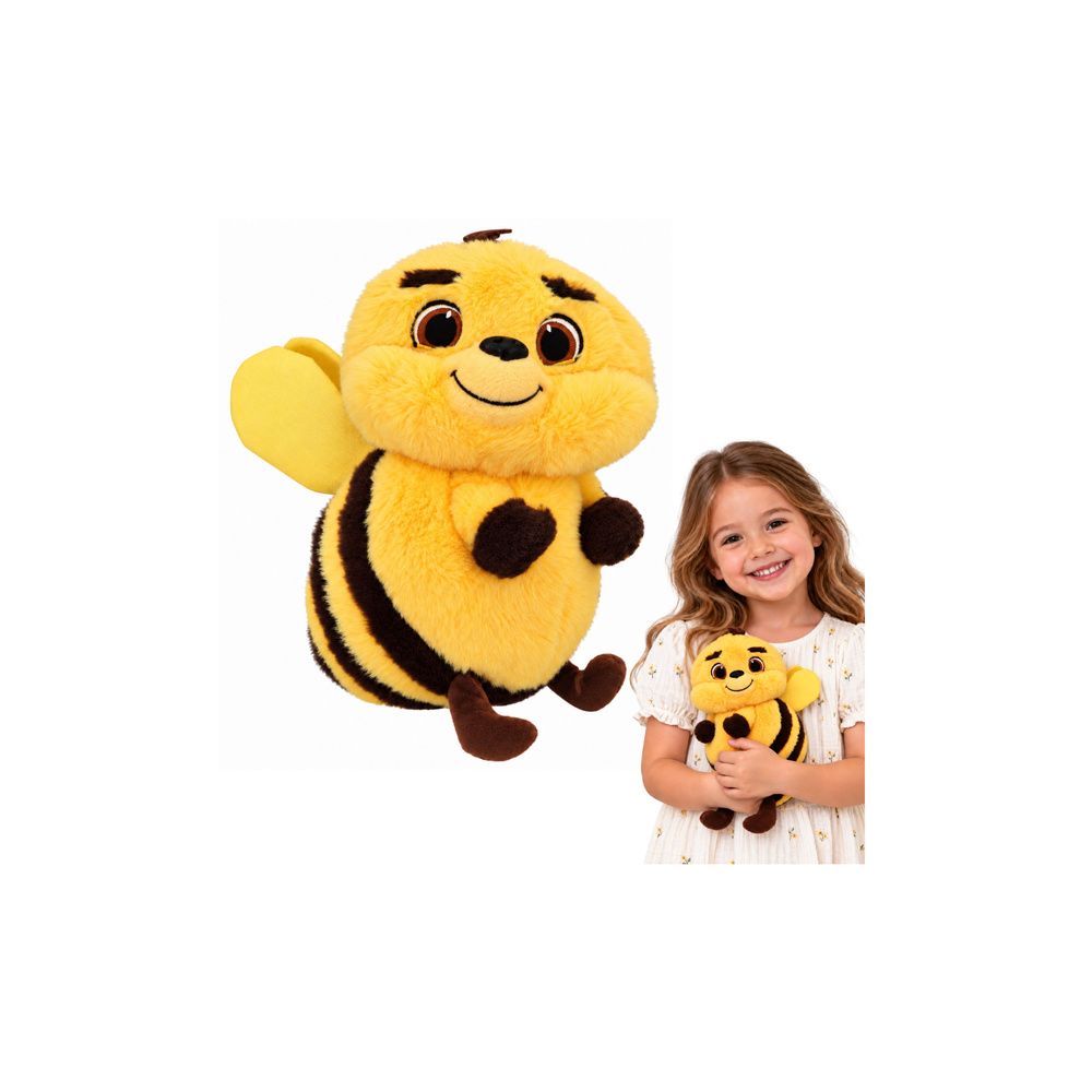 Pluszowa Pszczółka Maskotka Przytulanka Miękka Pszczoła Żółta 25 cm