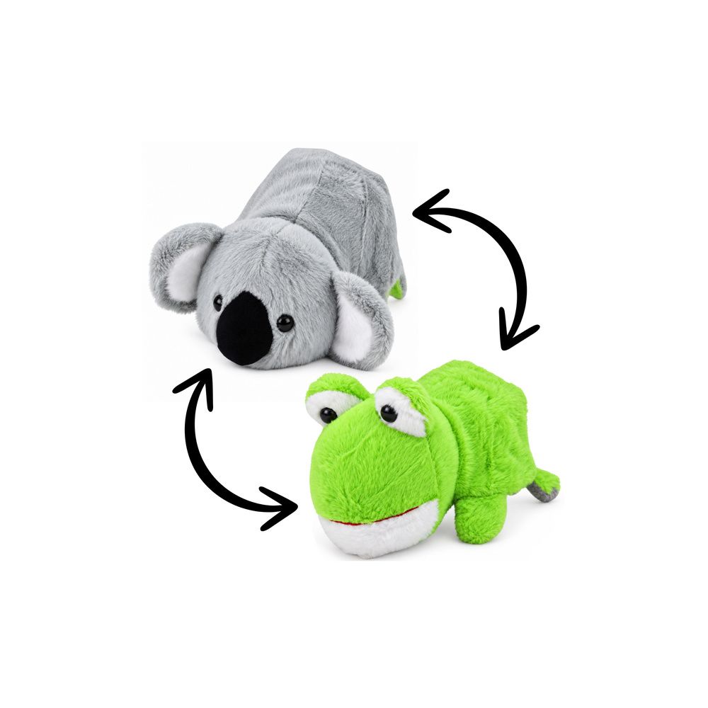 Pluszowy Koala Żaba 2w1 Dwustronna Maskotka Przytulanka 25cm