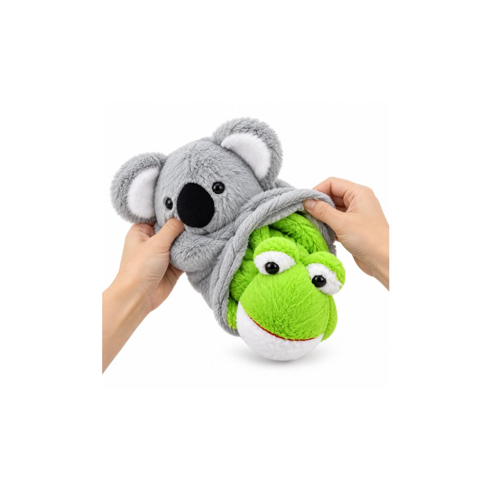 Pluszowy Koala Żaba 2w1 Dwustronna Maskotka Przytulanka 25cm