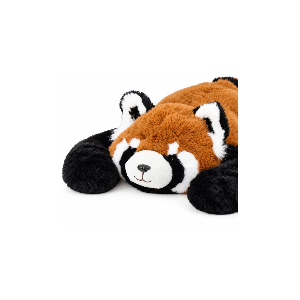 Pluszowa Panda Czerwona Przytulanka Maskotka Długie Łapy Czarno-Ruda 60cm