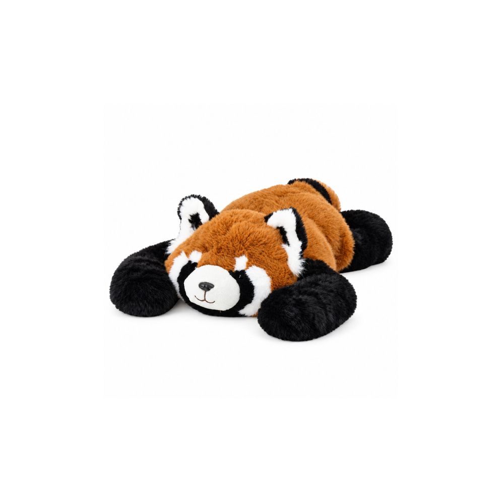 Pluszowa Panda Czerwona Przytulanka Maskotka Długie Łapy Czarno-Ruda 60cm