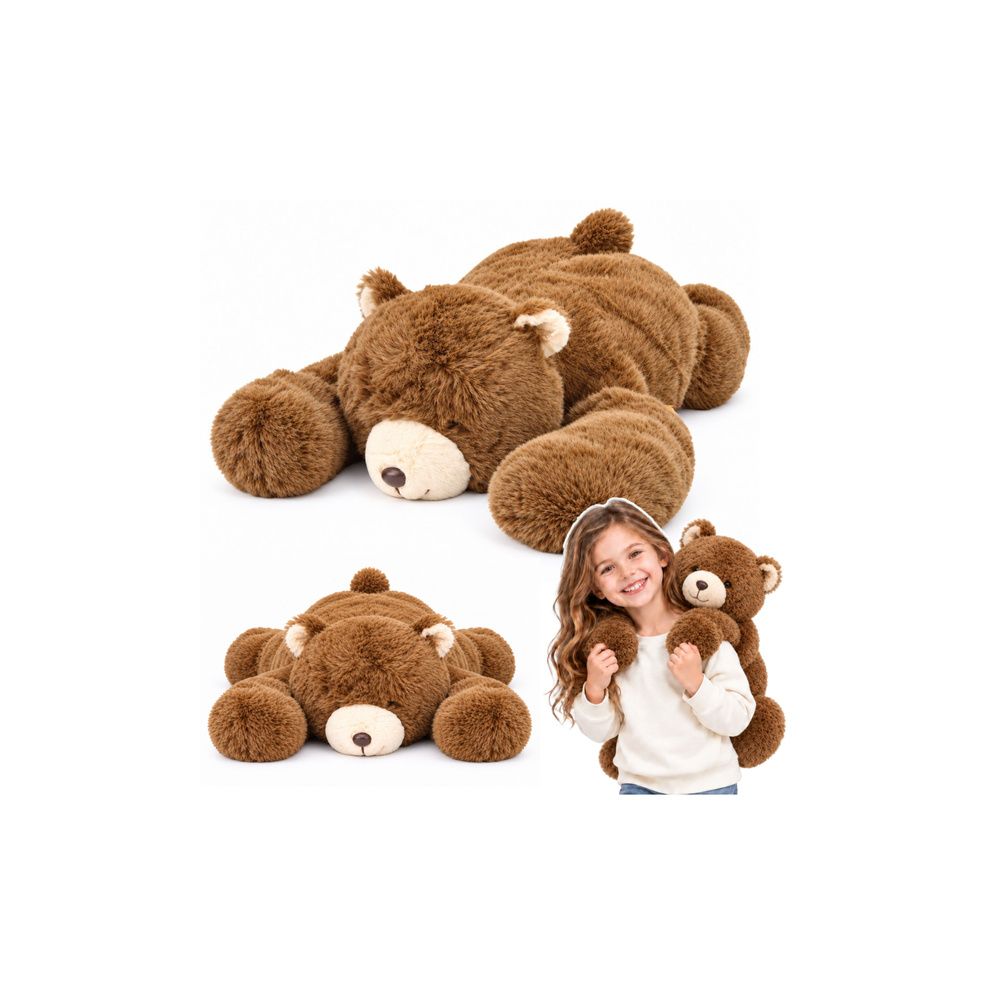 Pluszowy Niedźwiedź Przytulanka Maskotka Długie Łapy Brązowy 60cm