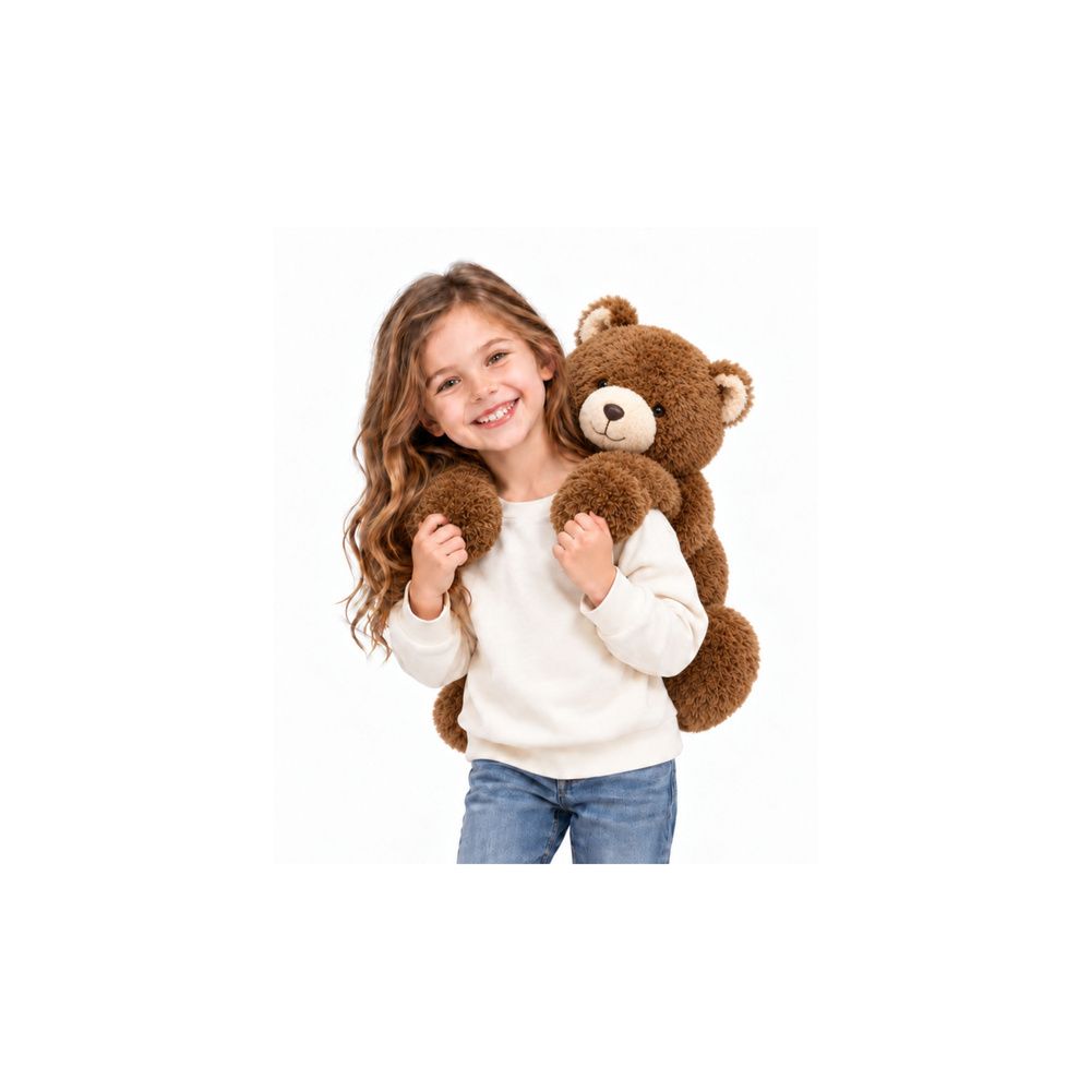 Pluszowy Niedźwiedź Przytulanka Maskotka Długie Łapy Brązowy 60cm