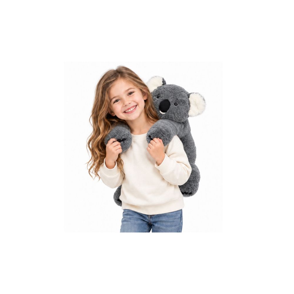 Pluszowy Koala Przytulanka Maskotka Długie Łapy Szary 60cm