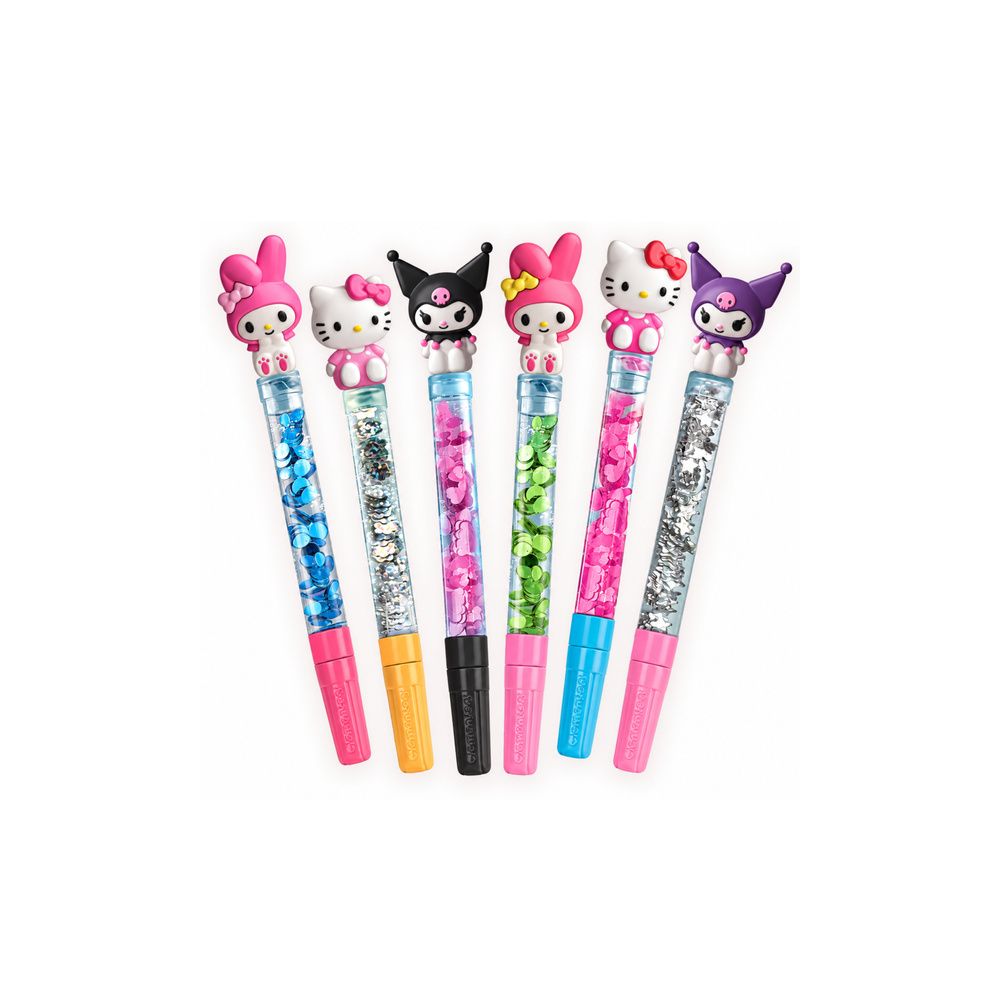 Idea Art Zestaw Mini Fabryka Długopisów Hello Kitty i Przyjaciele Clementoni 18450