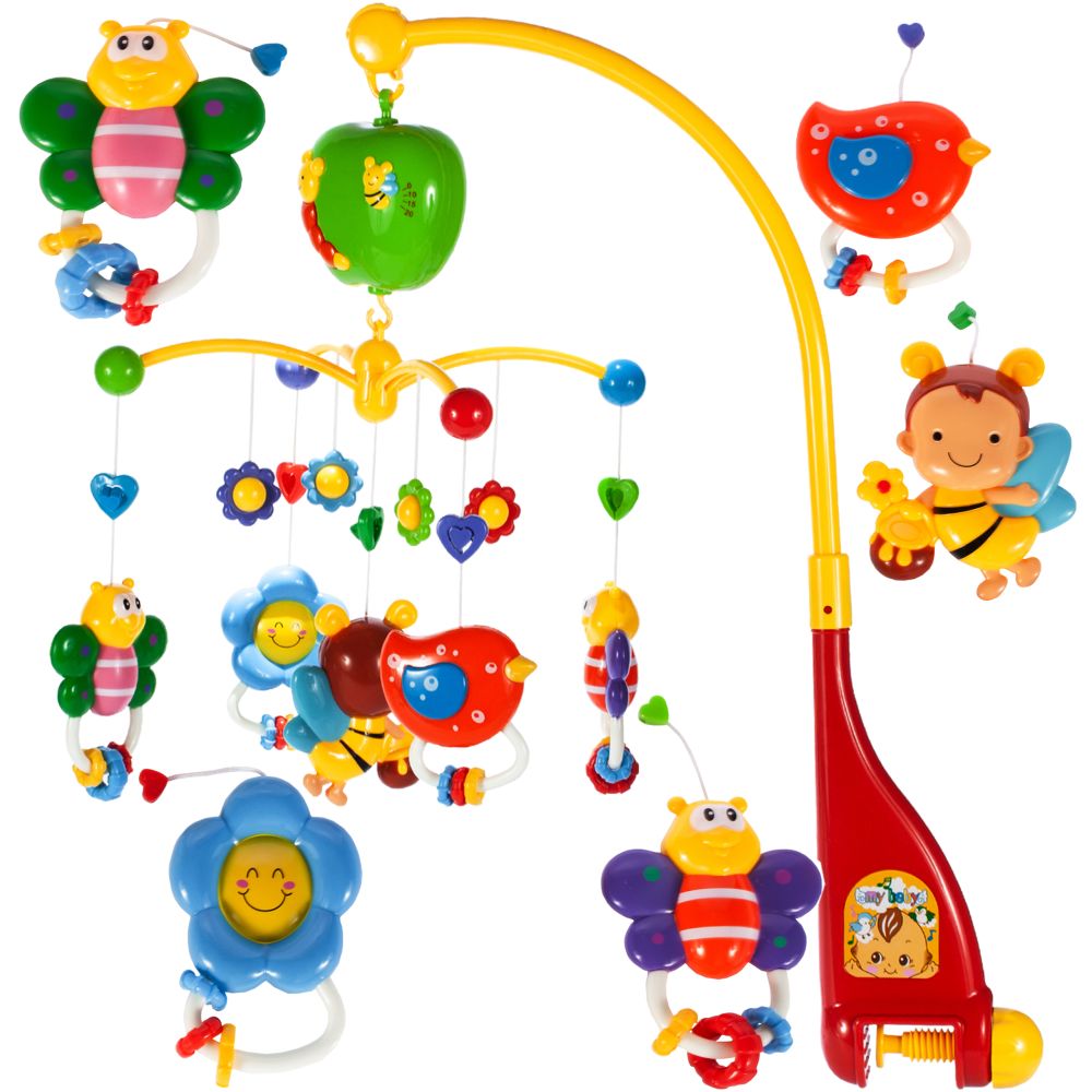 Karuzelka z pszczółkami i motylkami