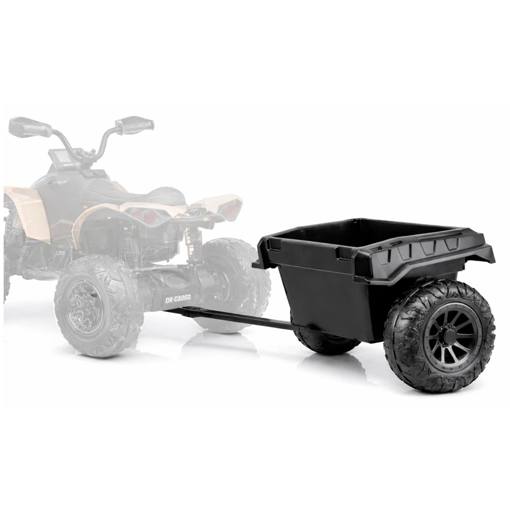 Priekaba 5988-B „Universal“ akumuliatorinėms transporto priemonėms, juoda