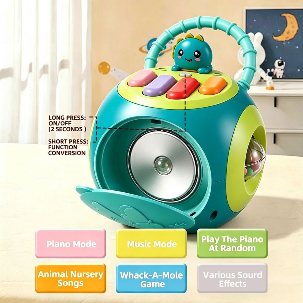 Woopie Interactive Montessori Educational Ball Sorter Piano 