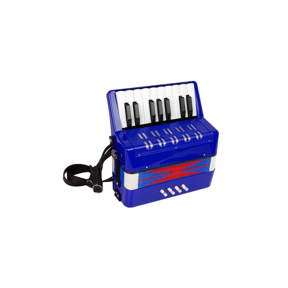 Akordeon Instrument Muzyczny Dla Dzieci Muzyka Niebieski