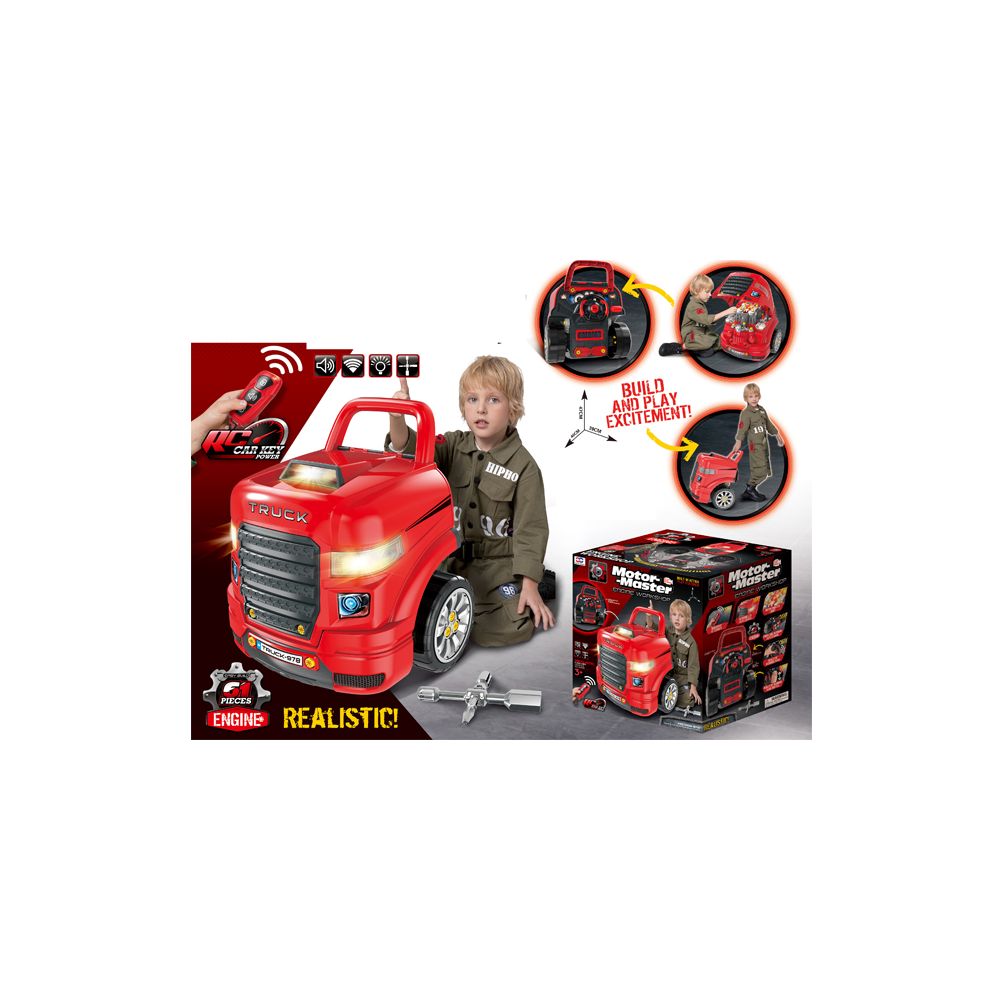 Warsztat małego mechanika samochodowego Red
